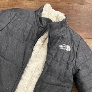 Youth North Face reversible jacket. Size XXS